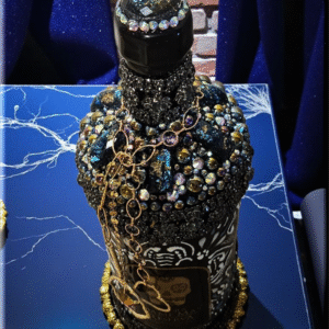 Alternative view of DAME MAS RESERVA TEQUILA BOTTLE