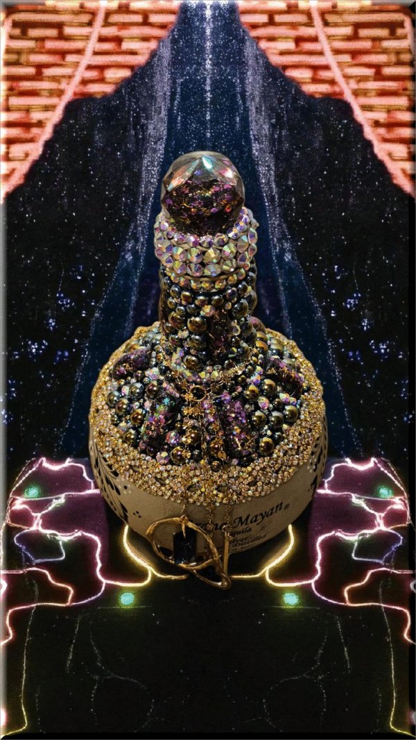 Grand Mayan Tequila Bottle - Image 3