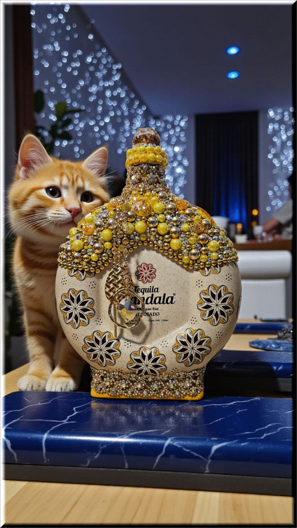 Mandala Tequila Bottle - Image 6