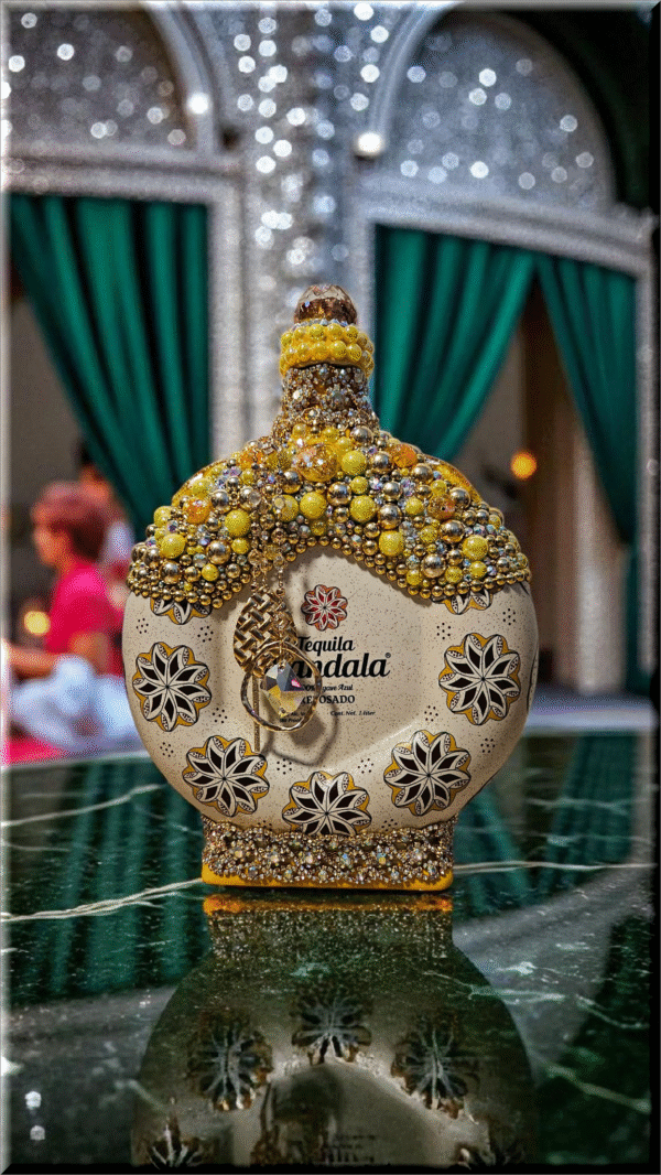 Mandala Tequila Bottle - Image 4