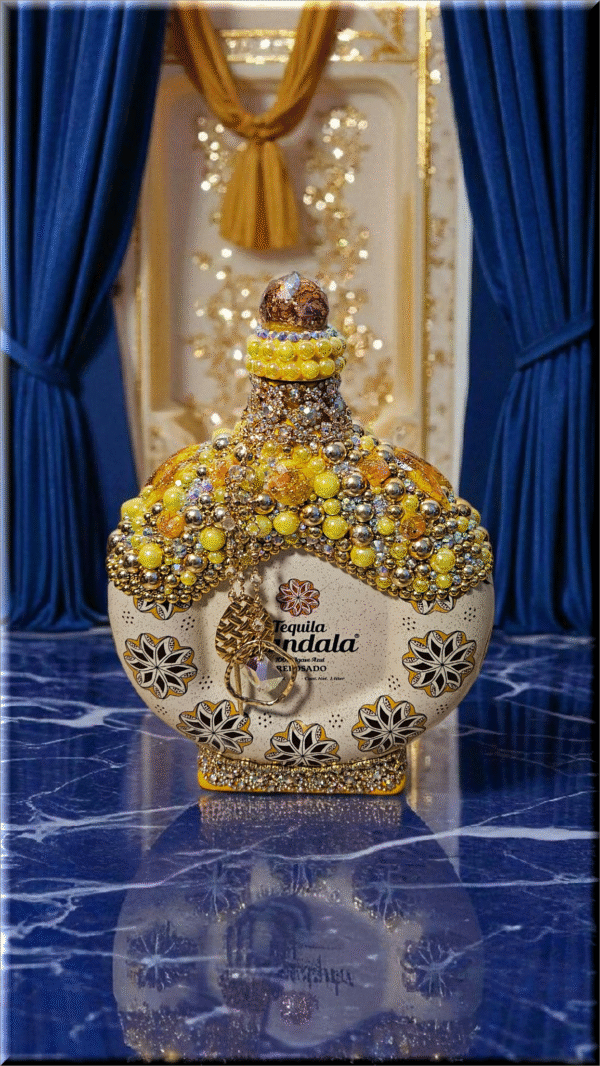 Mandala Tequila Bottle - Image 2